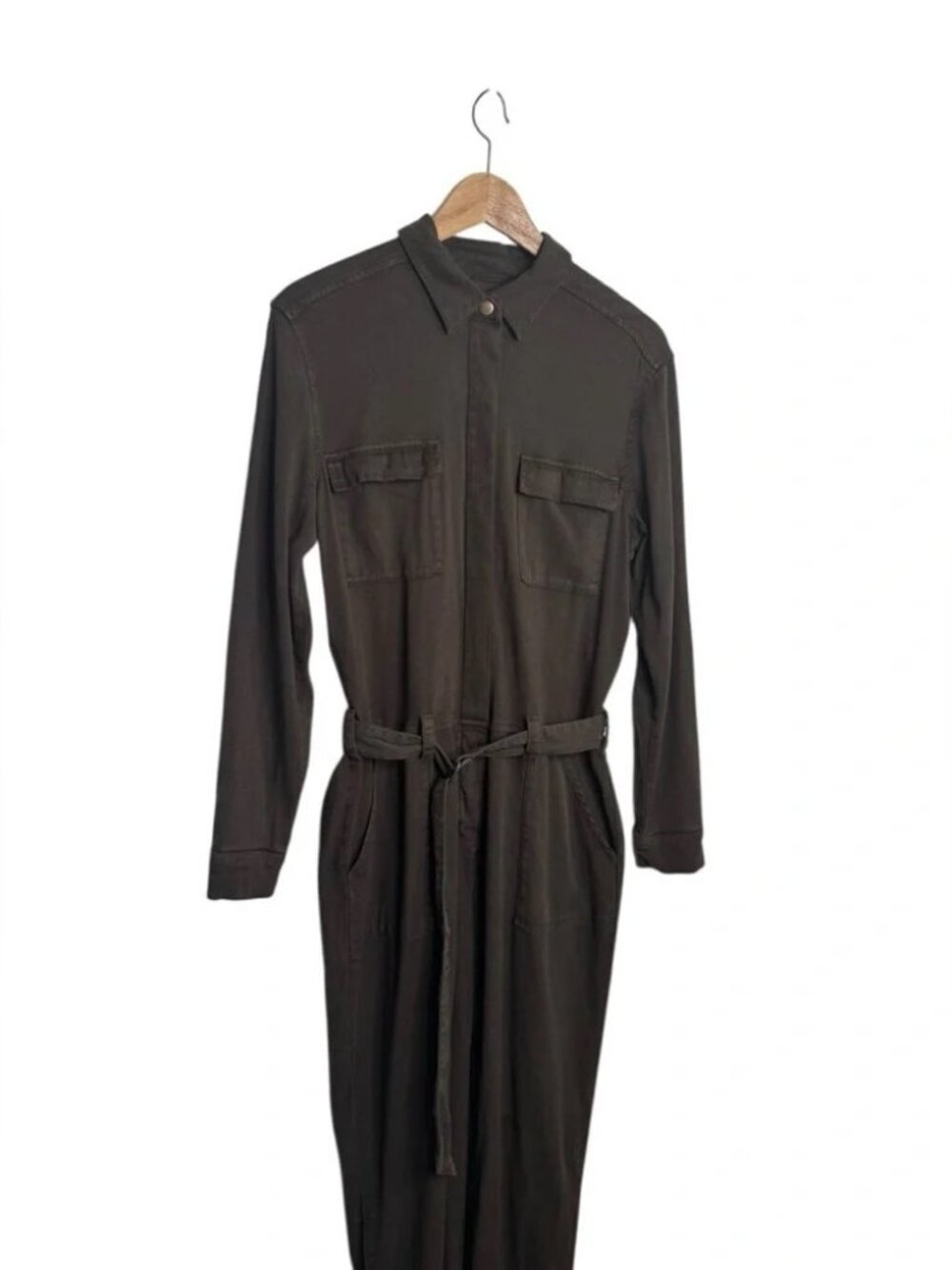 Michael Stars Utility Brown Jumpsuit Sz - Small - Picture 9 of 10